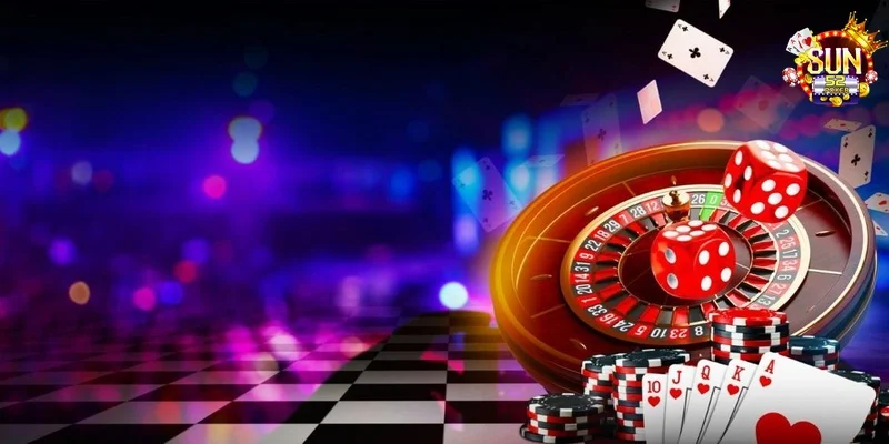 Giao diện sang trọng của sảnh game bài Sun52 trên thiết bị di động