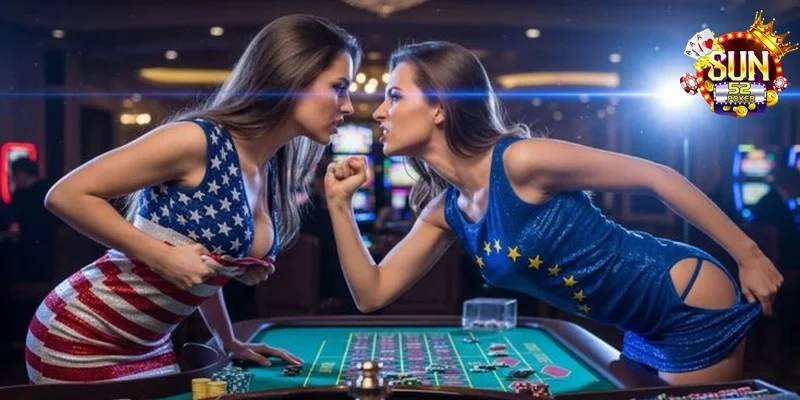 Hội viên đang trải nghiệm sảnh Casino Live đẳng cấp tại Sun52